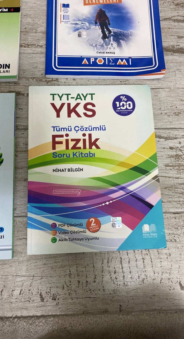 FİZİK Apotemi deneme + Nihat bilgin soru bankası + Aydın deneme - Görsel 2