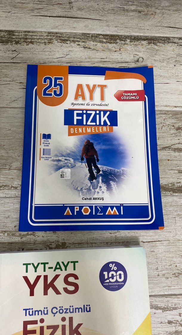 FİZİK Apotemi deneme + Nihat bilgin soru bankası + Aydın deneme - Görsel 3