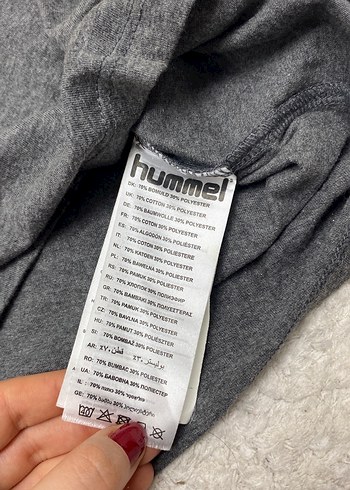 Pamuklu Gri Baskılı Kadın Tişört - Görsel 4