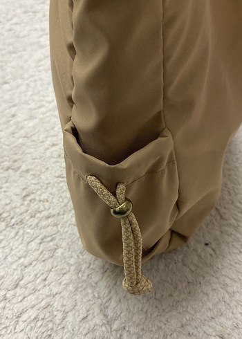 Bej Parlak Kadın Omuz Çantası - Görsel 4