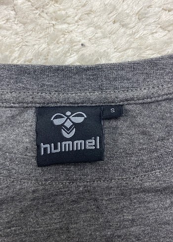 Hummel Gri Baskılı Kısa Kollu Tişört - Görsel 2