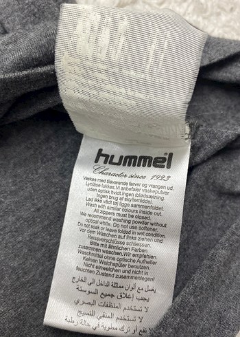 Hummel Gri Baskılı Kısa Kollu Tişört - Görsel 3