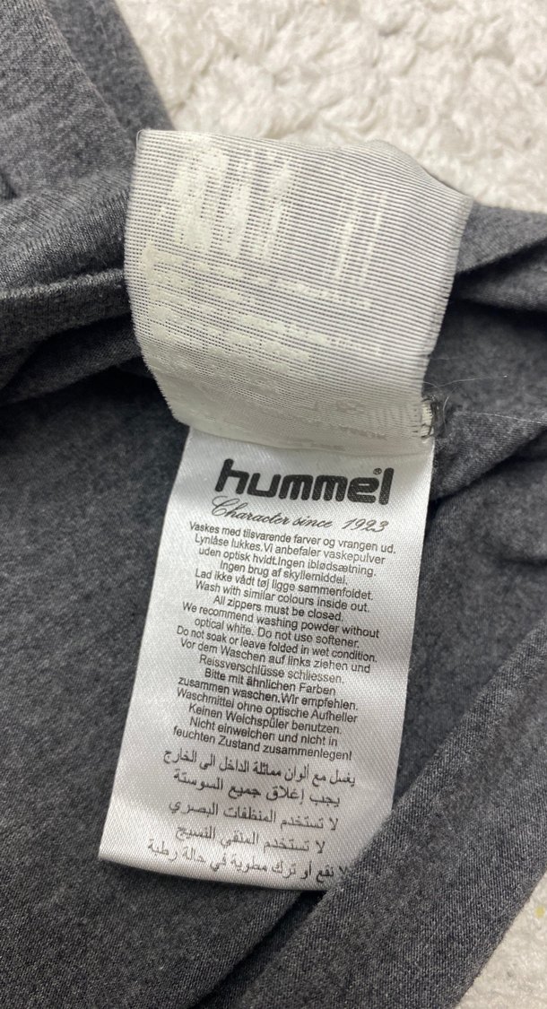Hummel Gri Baskılı Kısa Kollu Tişört - Görsel 3