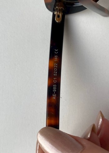 Aqua di polo marka kahverengi çerçeve yeşil camlı güneş gözlüğü - Görsel 2