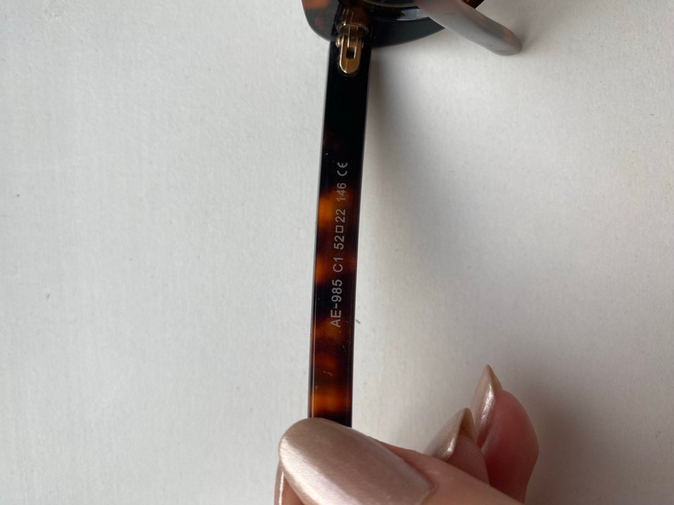 Aqua di polo marka kahverengi çerçeve yeşil camlı güneş gözlüğü - Görsel 2