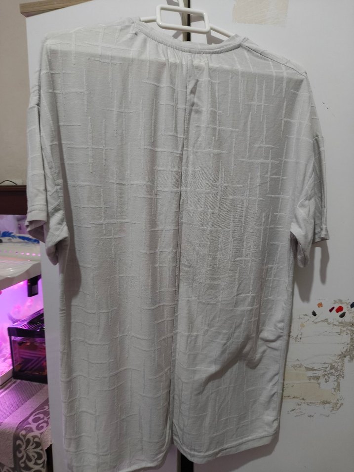 Beyaz  Kısa Kollu Tişört - Görsel 2