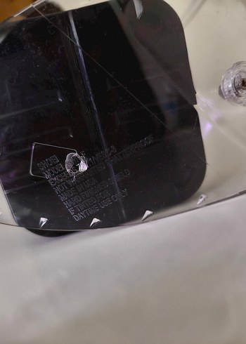 Şeffaf shoei kask Vizörü - Görsel 2