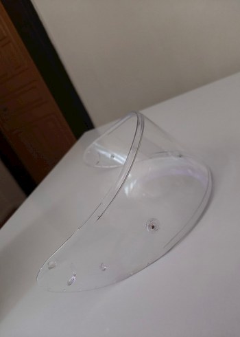 Şeffaf shoei kask Vizörü - Görsel 3