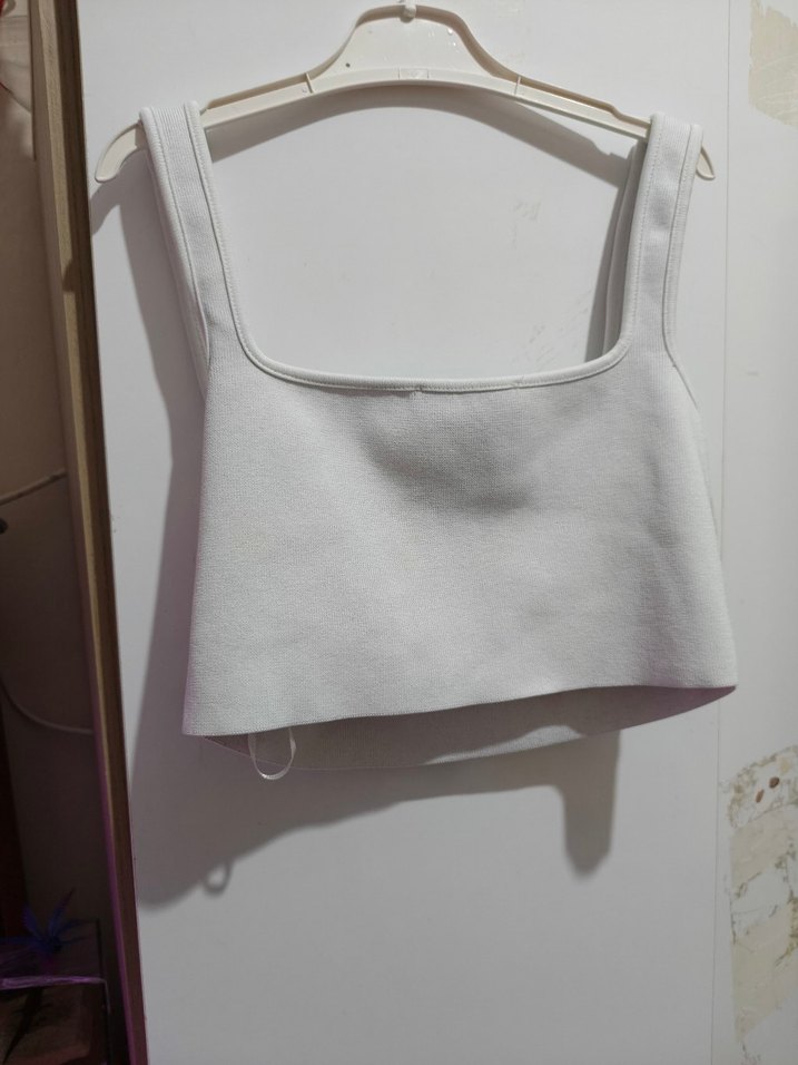 Beyaz Mini Atlet Büstiyer - Görsel 2