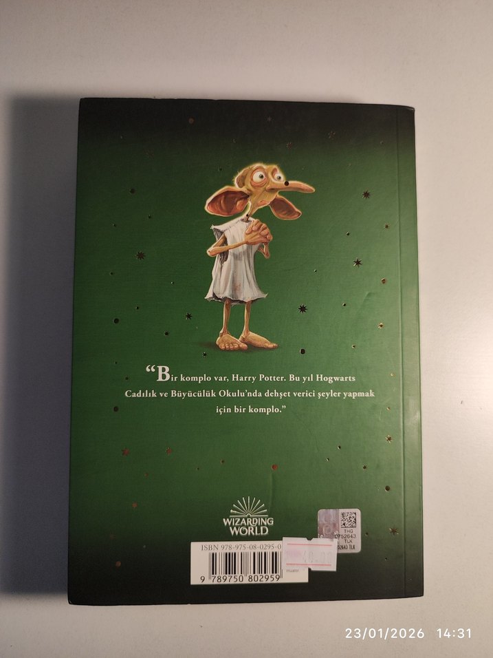 Harry Potter Sırlar Odası - J.K. Rowling - Görsel 2