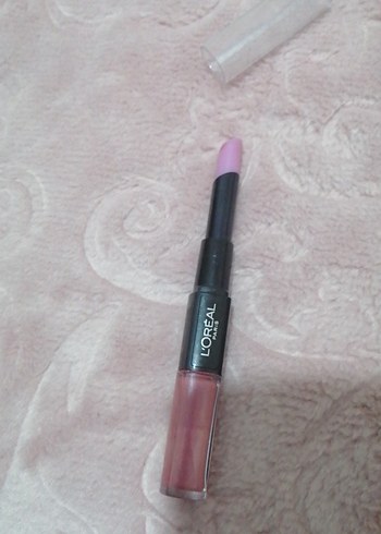 Gri Kapaklı Pembe Ruj - Görsel 2