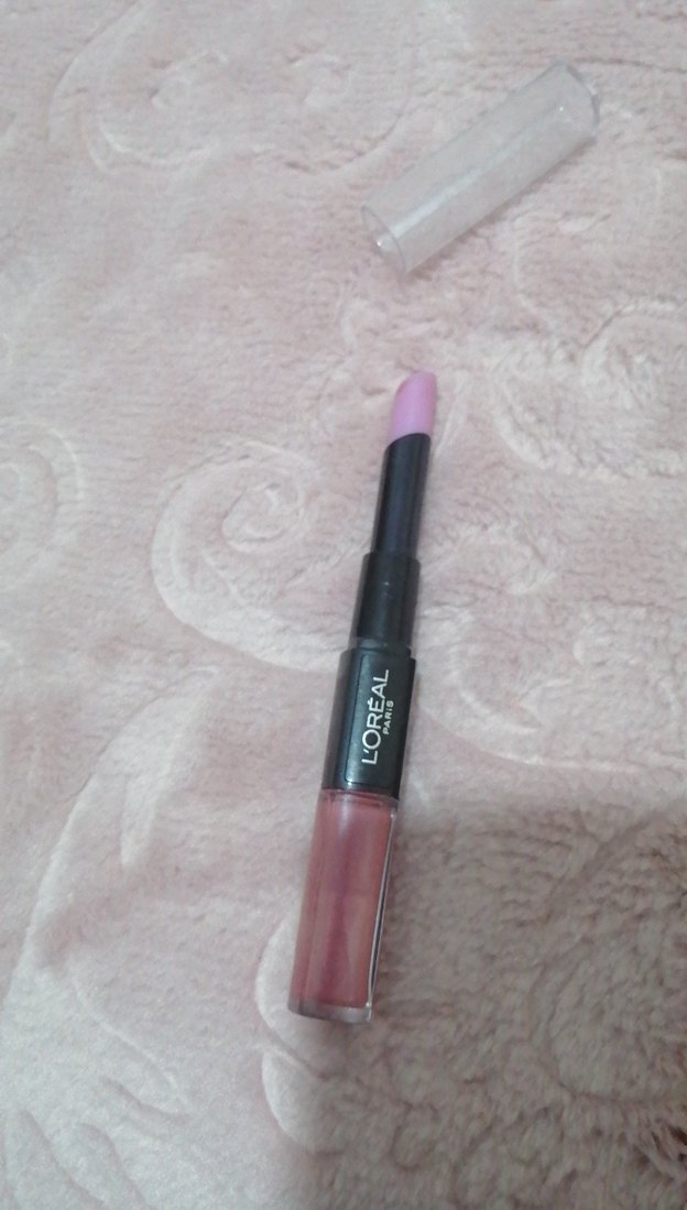 Gri Kapaklı Pembe Ruj - Görsel 2