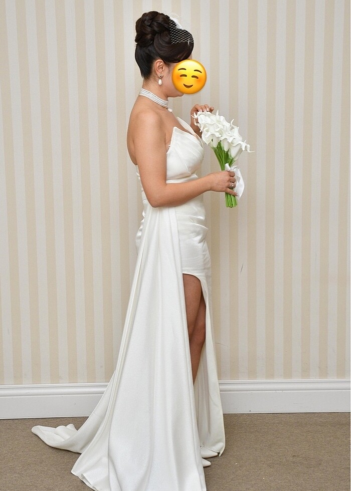 Gelinlik düğün ve nikah elbisesi - Görsel 3