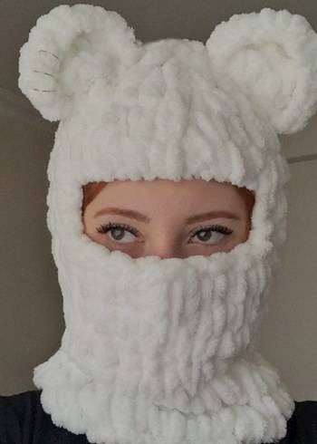 puffy iple kar maskesi el yapımıdır - Görsel 2