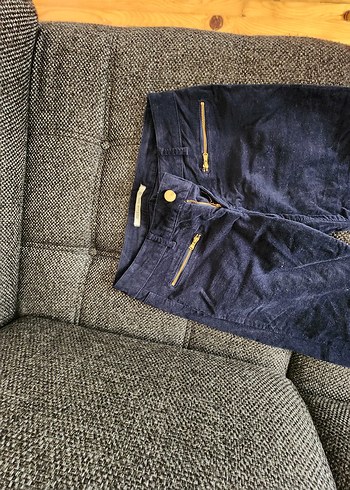 Kadın Lacivert Regular Fit Denim Pantolon - Görsel 3