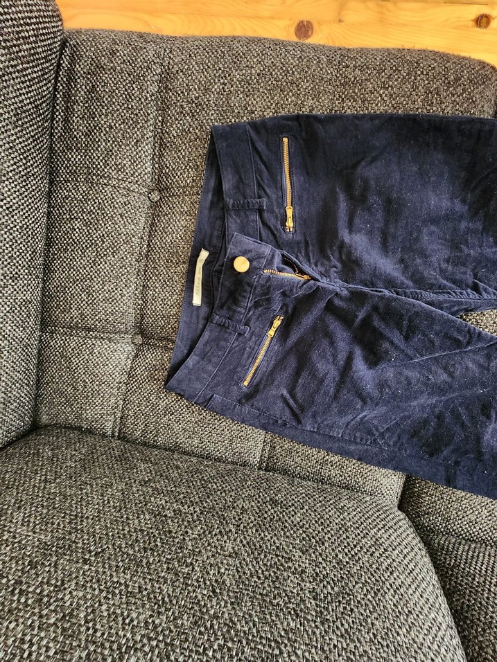 Kadın Lacivert Regular Fit Denim Pantolon - Görsel 3