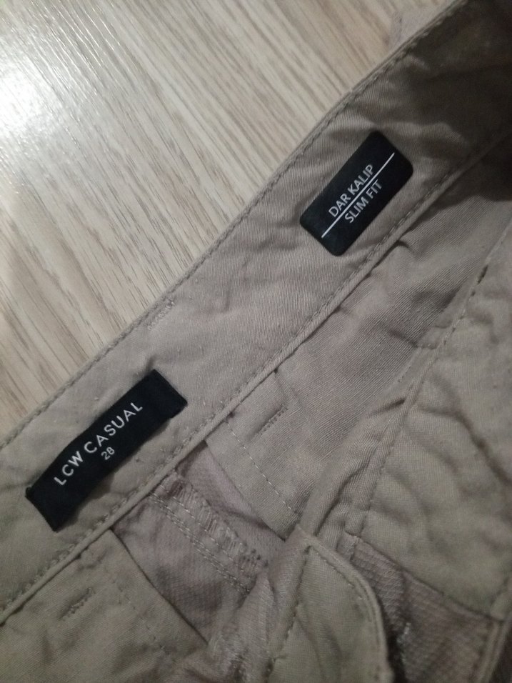 Bej  Erkek Şort - Görsel 3