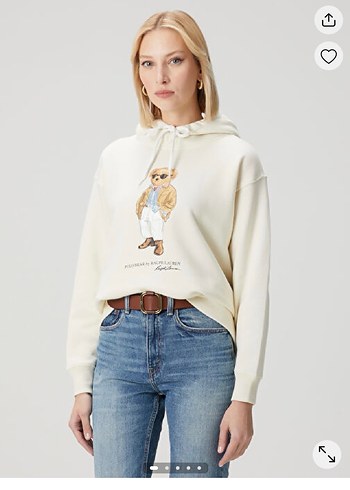 Bej Polo Ralph Lauren Kadın Swatshirt - Görsel 7