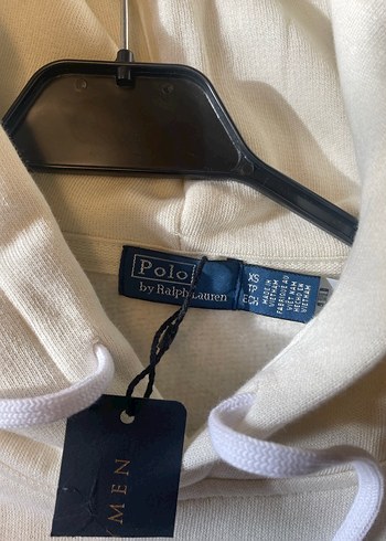 Bej Polo Bear Baskılı Kapüşonlu Sweatshirt - Görsel 2