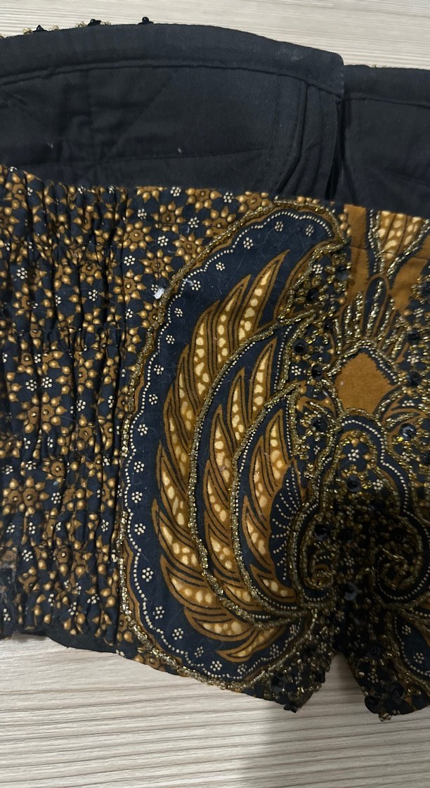 Pul İşlemeli Straplez Mini Büstiyer - Görsel 4