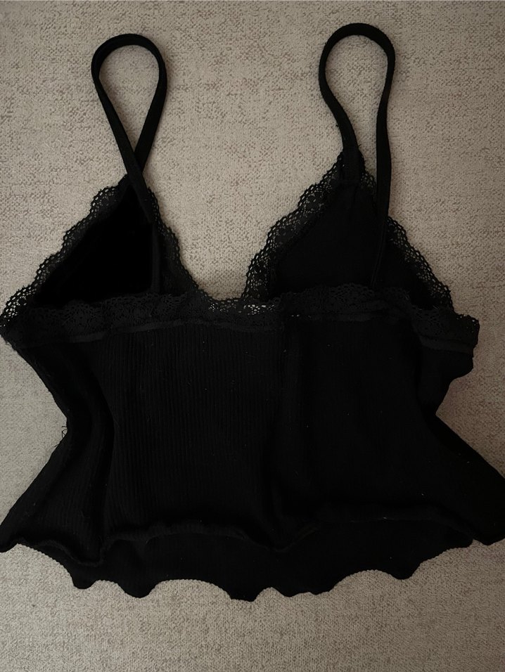 Grunge Goth CropTop - Görsel 4