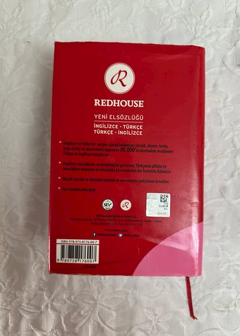 Redhouse İngilizce-Türkçe Sözlük - Görsel 2