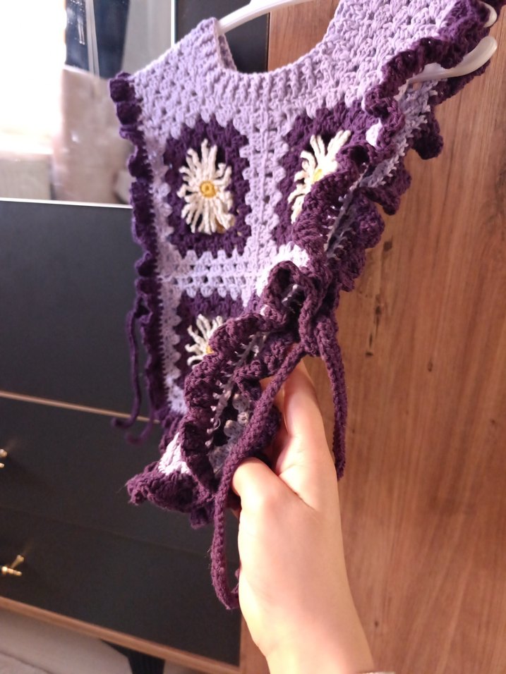 Kız Çocuk Örgü süveter - Görsel 3