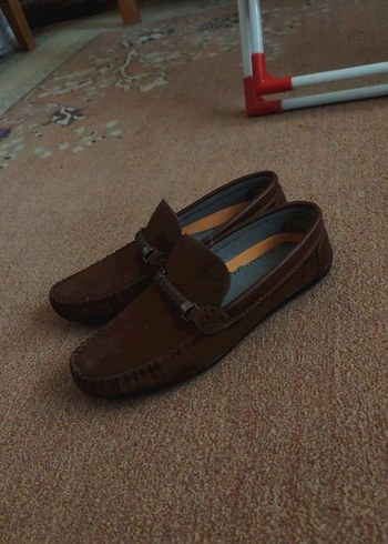 Kahverengi Süet Tokalı Erkek Makosen Ayakkabı - Görsel 3