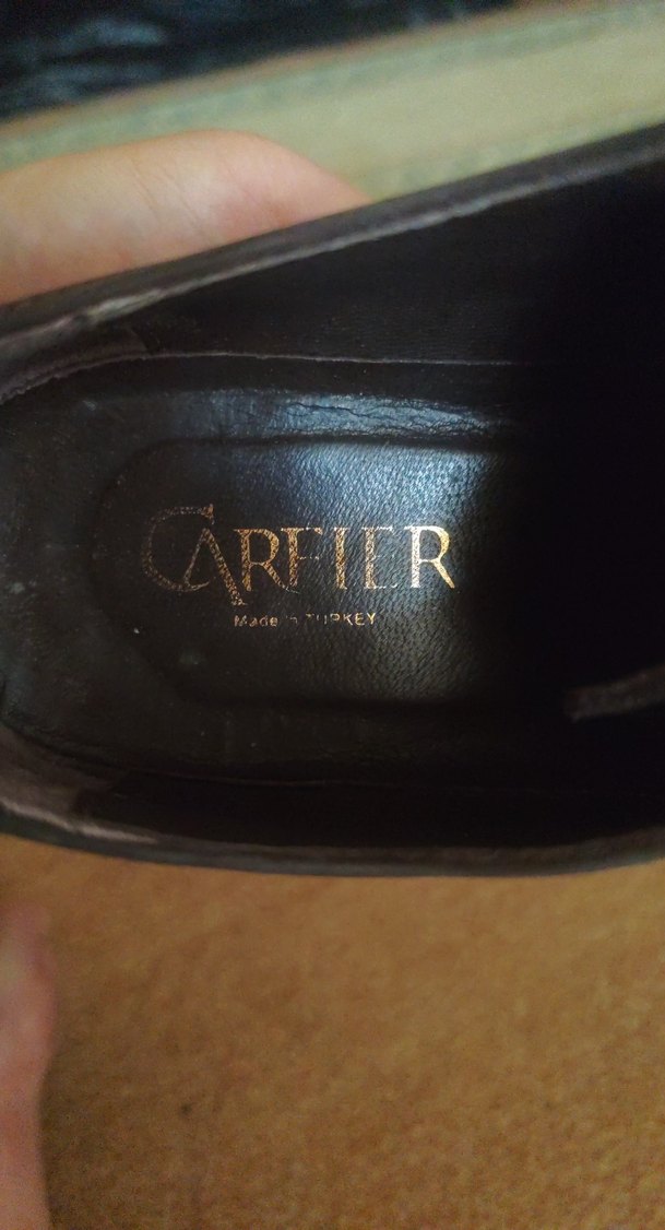 Carfier Marka Kahverengi Deri Sağlam Şık Klasik Ayakkabı. - Görsel 3