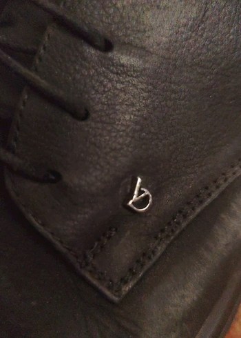 Carfier Marka Siyah Deri Erkek Klasik Ayakkabı - Görsel 4