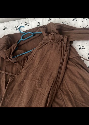 Kahverengi alt üst takım - Görsel 2