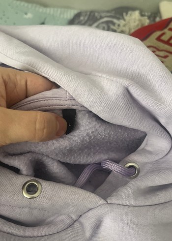 Mor kadın Sweatshirt - Görsel 2