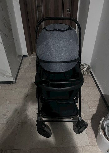 Gri Bebek Arabası - Görsel 7