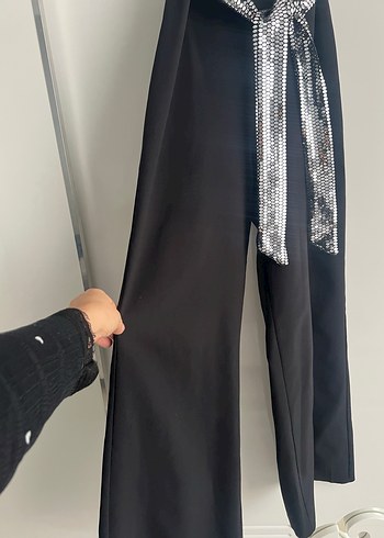 Kadın Kemerli Payetli  Uzun Tulum - Görsel 4