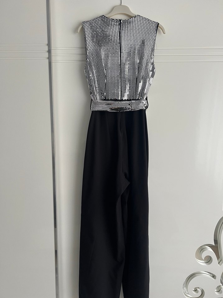 Kadın Kemerli Payetli  Uzun Tulum - Görsel 5