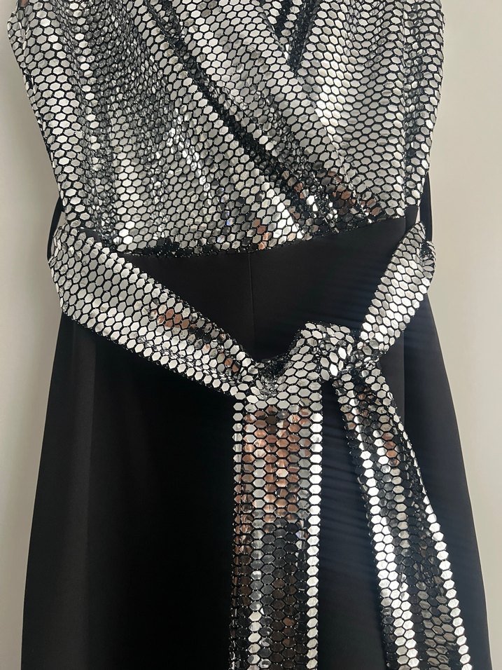 Kadın Kemerli Payetli  Uzun Tulum - Görsel 3