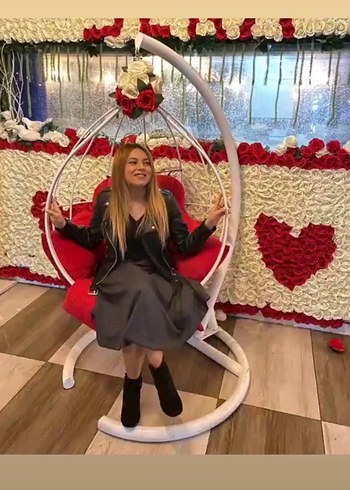 Gri Midi Uzunlukta Kadın Etek - Görsel 2