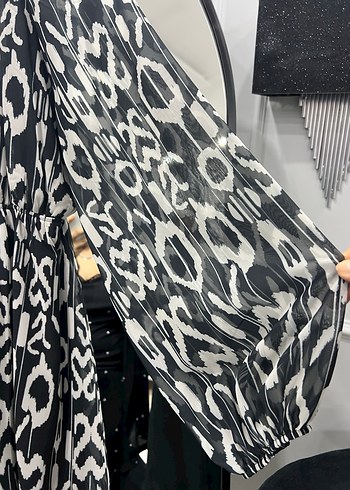 Şifon Elbise - Görsel 5