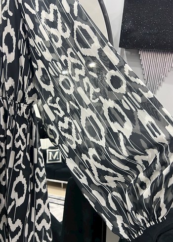 Şifon Elbise - Görsel 6