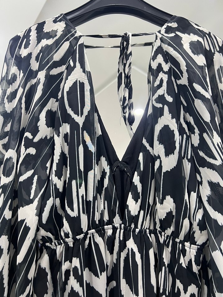 Şifon Elbise - Görsel 4