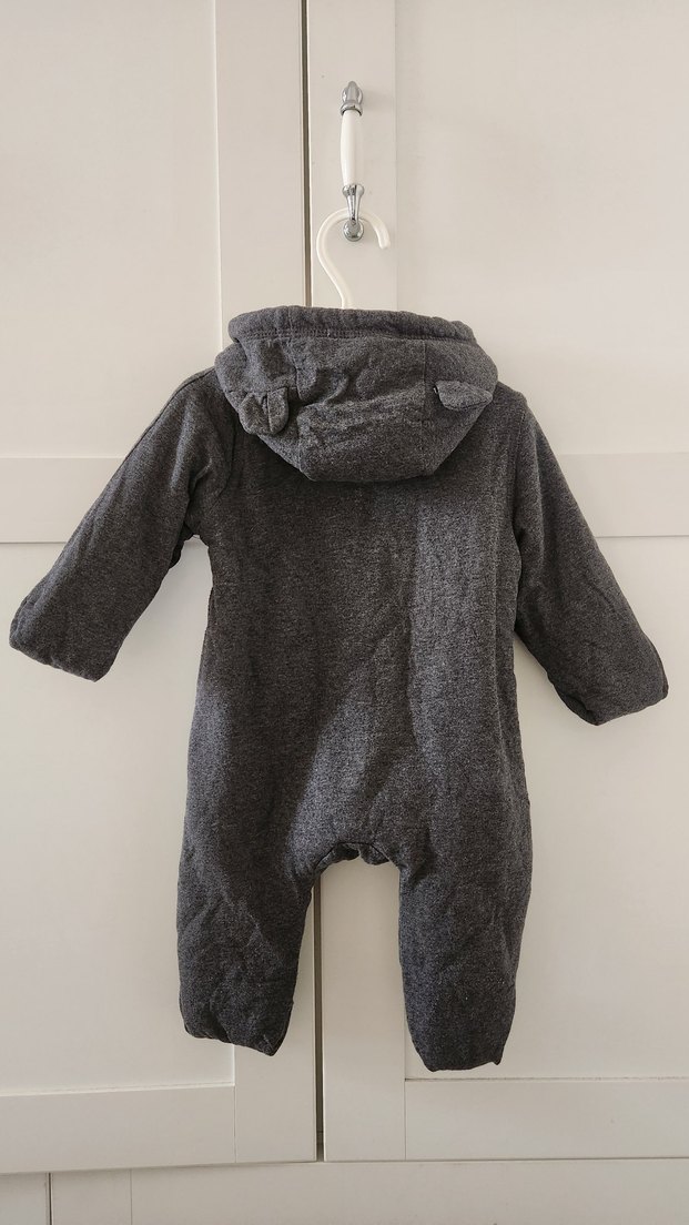 H&M Gri Bebek Tulumu - Görsel 2