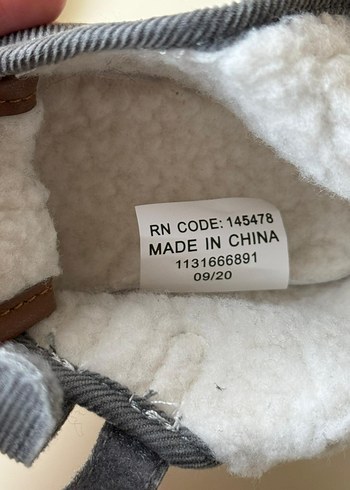 Gri Erkek Bebek İlk Adım Ayakkabısı - Görsel 2