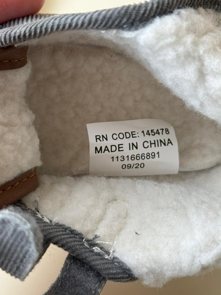 Gri Erkek Bebek İlk Adım Ayakkabısı - Görsel 2