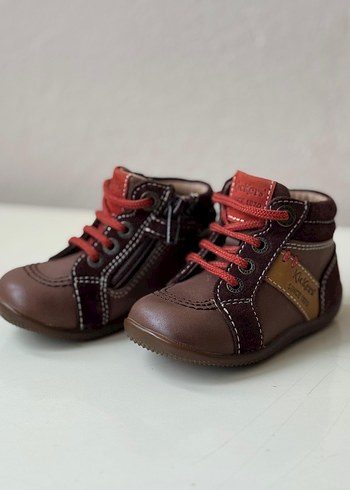 Kahverengi Çocuk İlk Adım Ayakkabısı - Görsel 3
