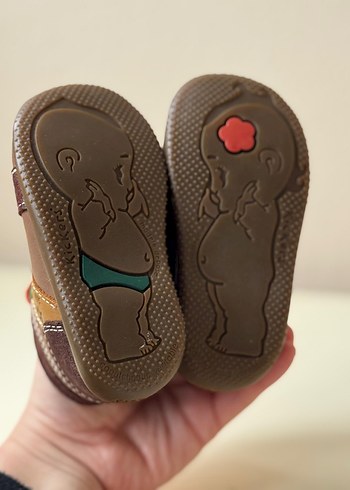 Kahverengi Çocuk İlk Adım Ayakkabısı - Görsel 2