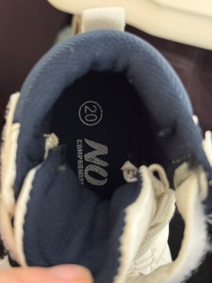 Beyaz Erkek Çocuk Spor Ayakkabı Velcro - Görsel 3