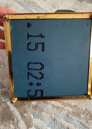 Altın Renkli Süslemeli Ayna Tepsi - Görsel 8