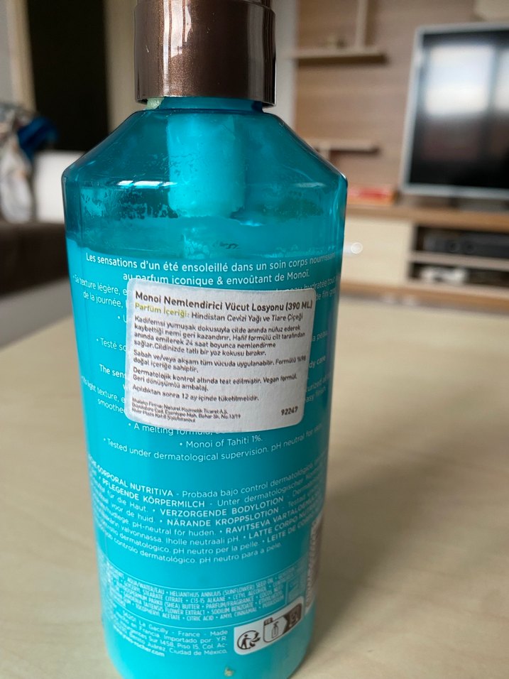 Yves Rocher Monoi de Tahiti Vücut Losyonu - Görsel 2