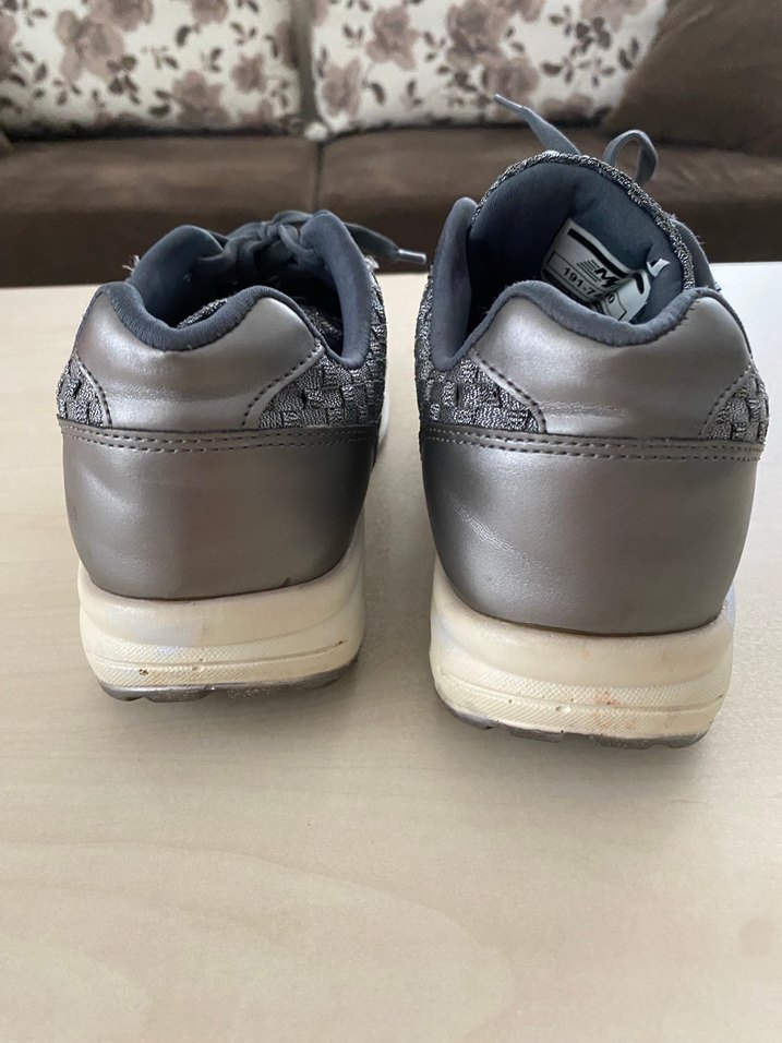 Gri Yılan Desenli Günlük Kadın Spor Ayakkabı - Görsel 5