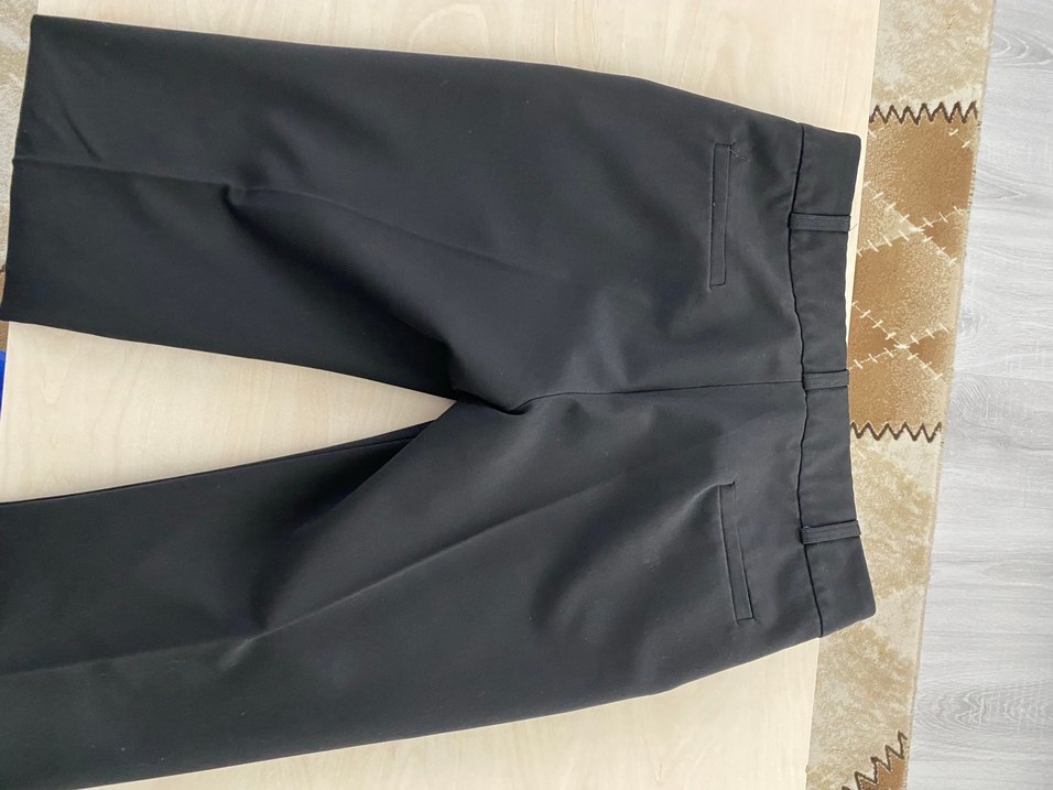 Siyah Kadın Kumaş Pantolon - Görsel 5